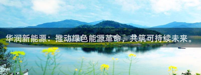 新宝平台gg:华润新能源:推动绿色能源革命,共筑可持续未来。