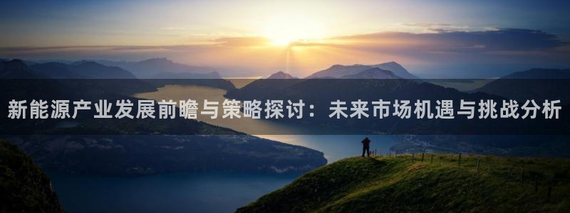 新宝gg主管baidu：新能源产业发展前