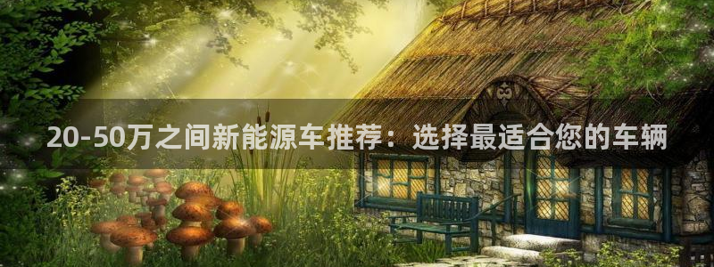 宝新gg注册:20-50万之间新能源车推荐:选择最适合您的车